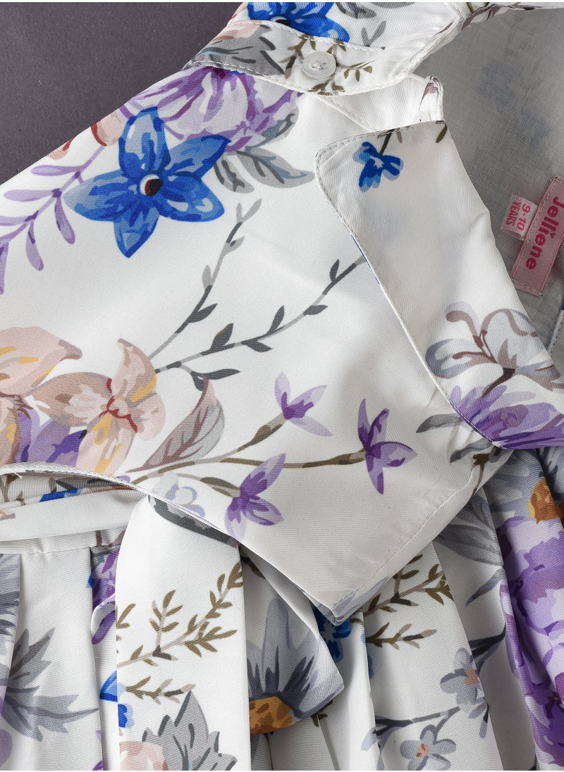 Jelliene Tween Trends: Floral Crush Dress Breezy Style & Effortless Confidence  - Image 4