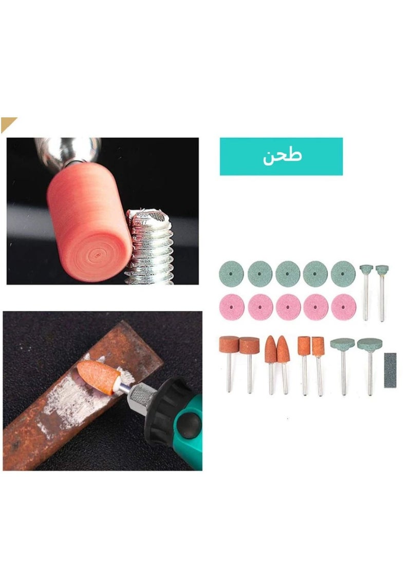 Rotary Tool Kit with 211pcs Accessories