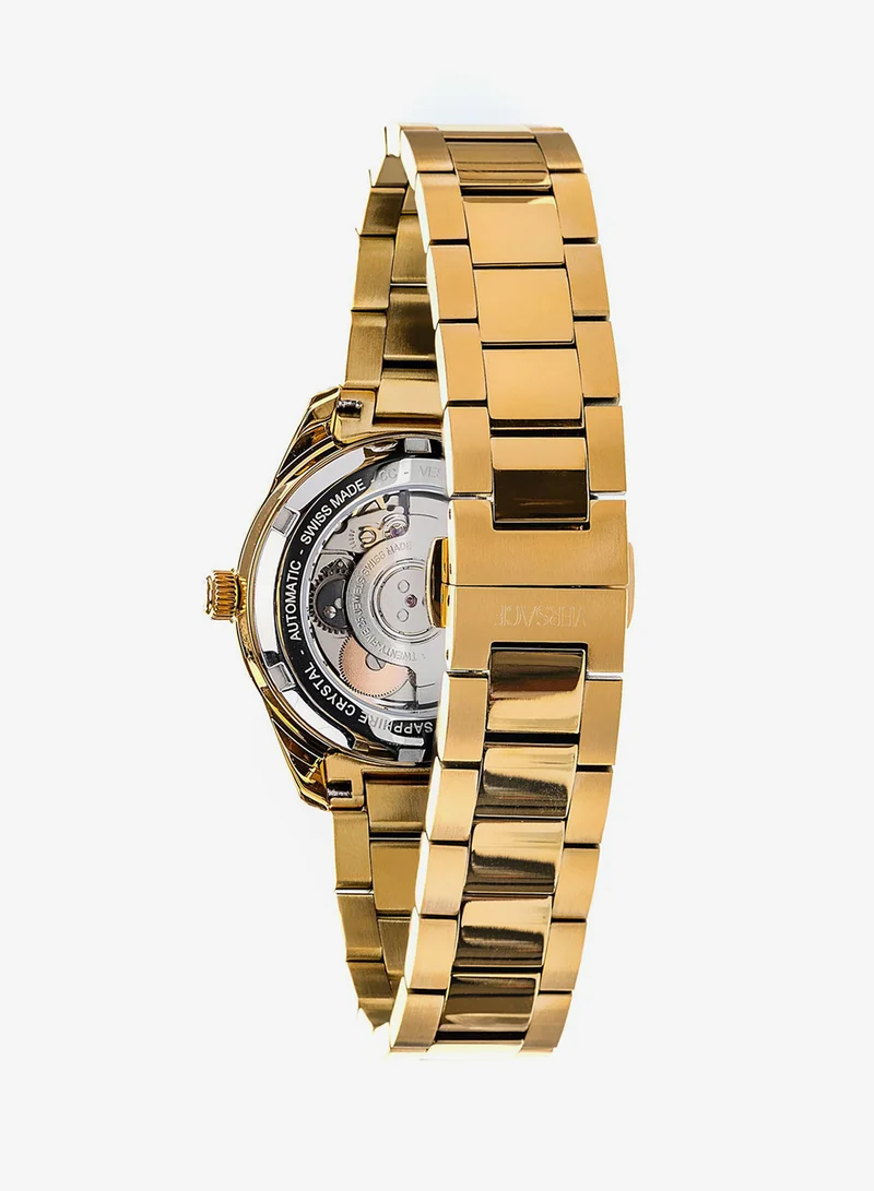 Versace  Greca Classic Automatic Black Dial Watch for Women | Best Price UAE
