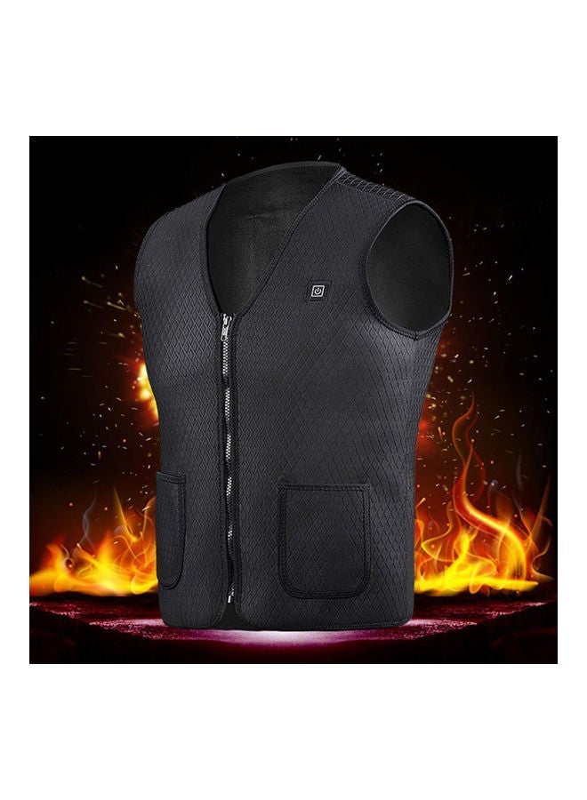 MUNTAQI Electric USB Rechargeable Heated Warm Vest L - Image 2