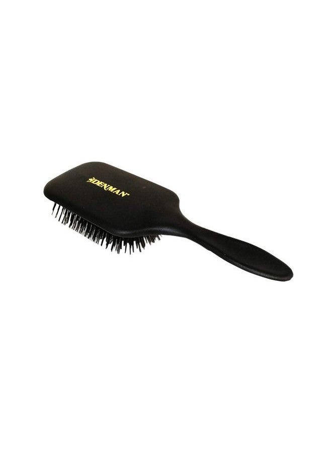 DENMAN - Tangle Large Paddle Detangler Tammer Ultra Black Uk - Image 1