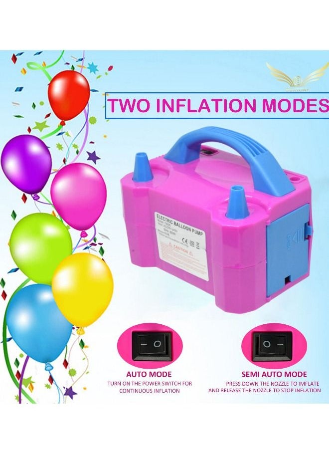 BORTONY - Inflator Dual-Nozzle Electric Air Balloon Pump - Image 1