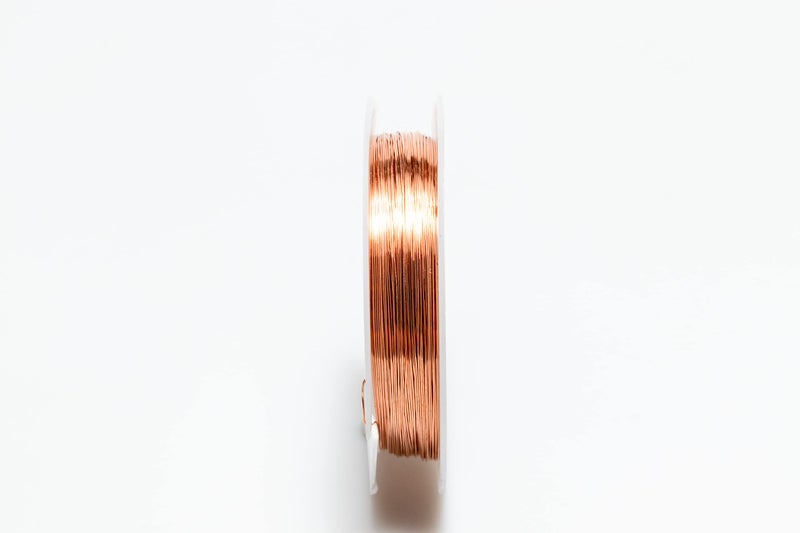 Craft Wire 30 Gauge, 99.9% Pure Copper Wire (Round) Dead Soft CDA #110 Made in USA - 1 Ounce (197FT) by CRAFT WIRE - Image 3