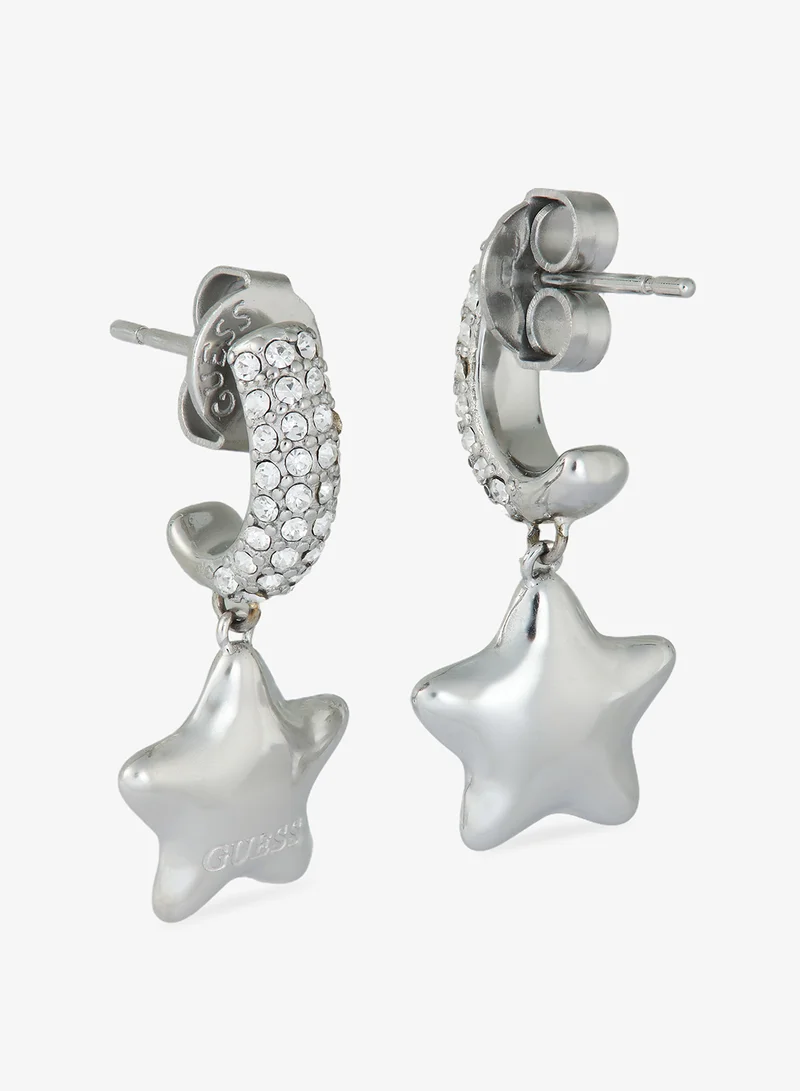 GUESS Iconique Non-Logo Earrings