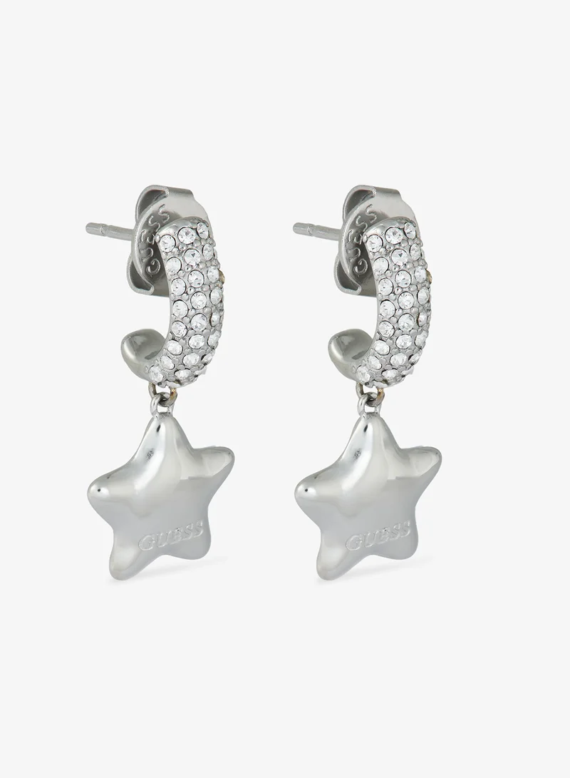 GUESS Iconique Non-Logo Earrings