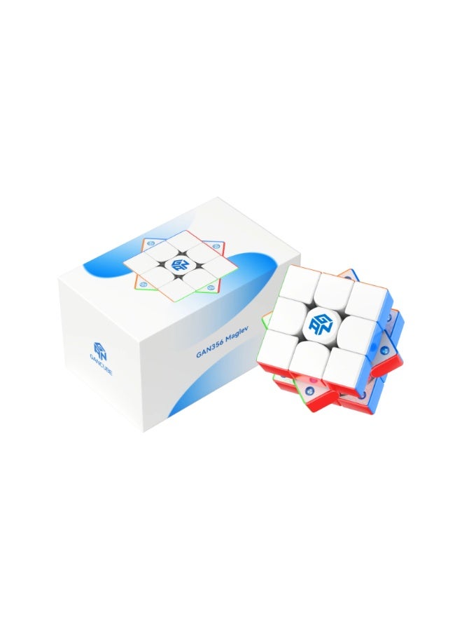 جانكيوب مكعب السرعة المغناطيسي غانكيوب ٣٥٦ ماجليف الإصدار المُجمد ٣×٣، بدون ملصقات، مكعب روبيك، لعبة ذكاء بدون شاشة، لياقة ذهنية، لغز ذكاء، تخفيف التوتر، ألعاب سفر، هدية للأطفال والكبار - Image 1