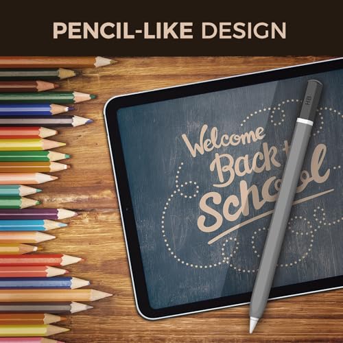 TRONWIN Apple Pencil Pro case,Classic Pencil Design Cover,Silicone Apple Pencil 2nd Generation case,Perfect Grip Apple Pencil Pro Sleeve (Grey) - Image 3
