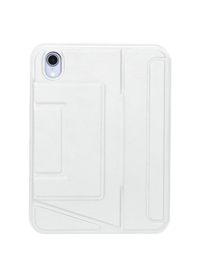 Suitable for iPad mini 7 2024 tablet leather case TPU soft shell bracket pen slot wonderful control keyboard tablet protective cover