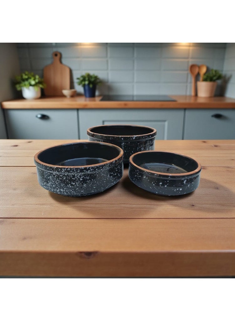 كلور زون بوتري طقم صينيه من الفخار و الخزف امن داخل الافران و الميكروويف - Image 1