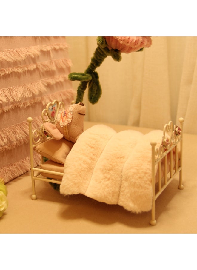 12-point Carved Iron Bed Four-piece Set Of Ob11 Rose Carved Bed Mini Miniature Model Clay For Children-Color:White Carved Iron Bed (broken Floral On Blue Background) - pzsku/Z6A78C869293F9A072302Z/45/_/1741258326/5357d88d-bcf4-435f-9e2f-7ae0c1815d05