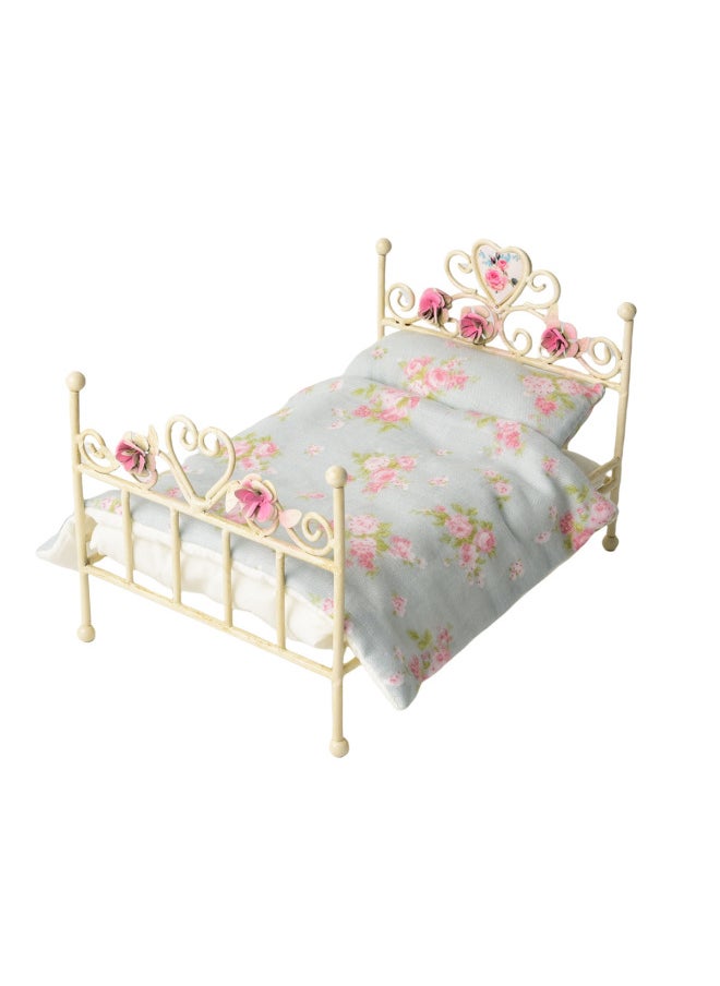 12-point Carved Iron Bed Four-piece Set Of Ob11 Rose Carved Bed Mini Miniature Model Clay For Children-Color:White Carved Iron Bed (broken Floral On Blue Background) - pzsku/Z6A78C869293F9A072302Z/45/_/1741258396/60b04bfd-9b30-4c4f-a0db-e59d36b0059d