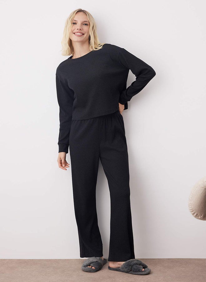 trendyol Plain Pajama Set - Image 2