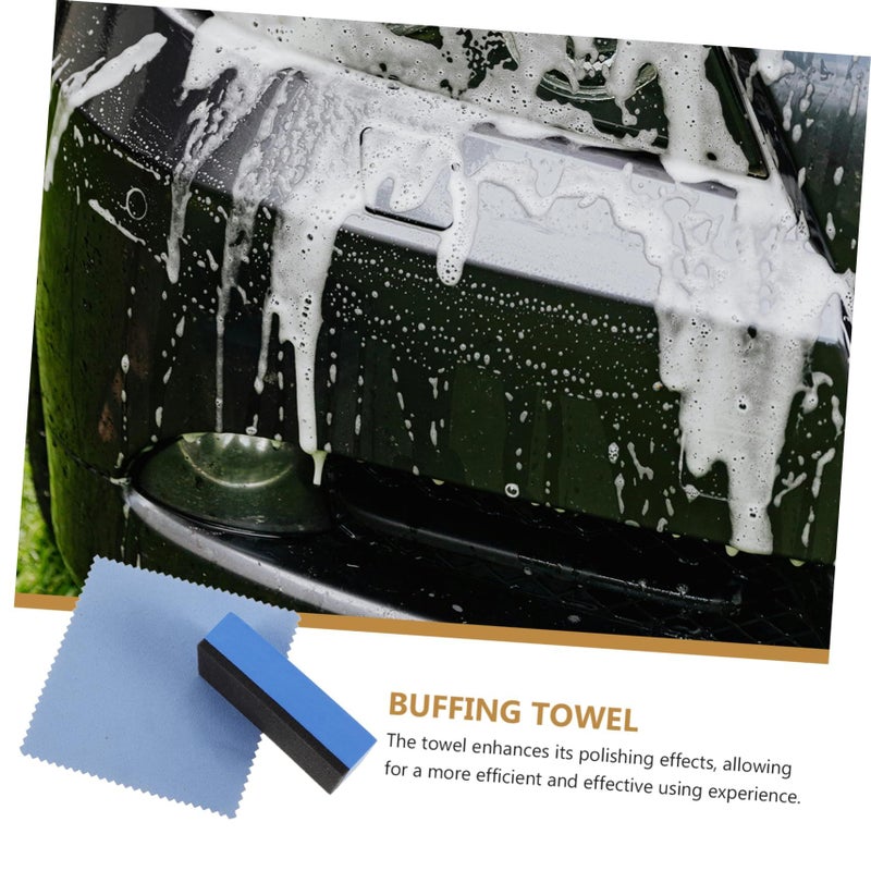 Tire Applicator Sponge Kit With Waxing Pad For Easy Shine And Polishing - Image 5