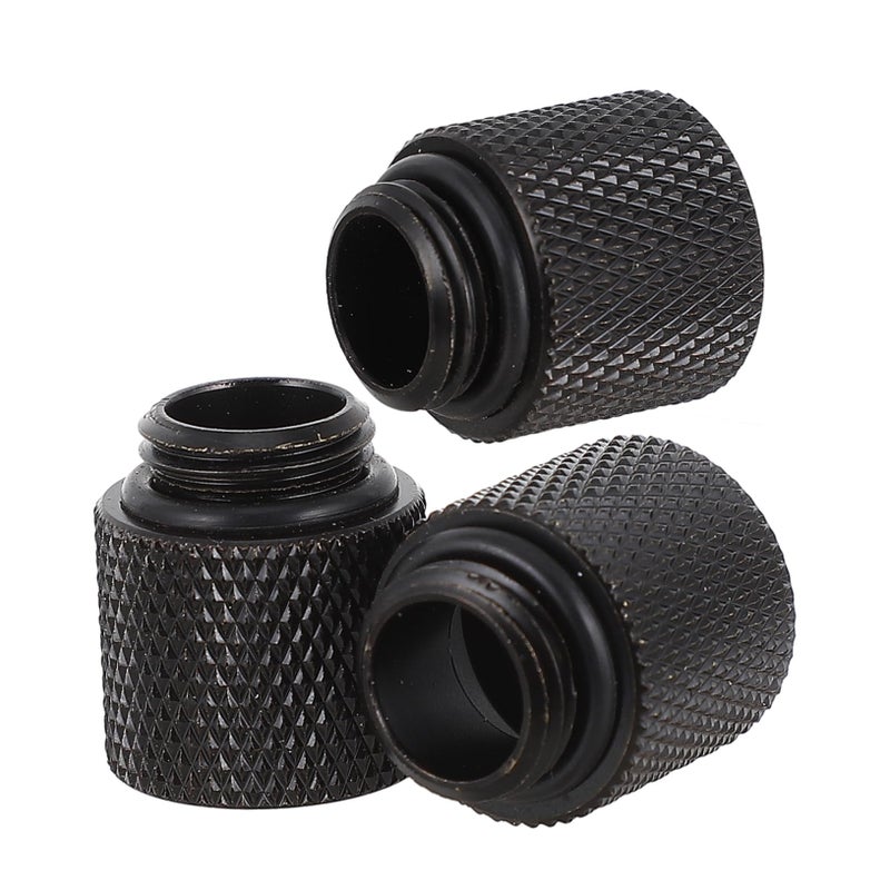 G1 4 Inch Copper Water Cooling Extender Fitting 3 PCS for PC Liquid Cooling System - Image 2