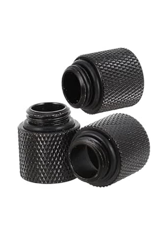 G1 4 Inch Copper Water Cooling Extender Fitting 3 PCS for PC Liquid Cooling System - Image 1