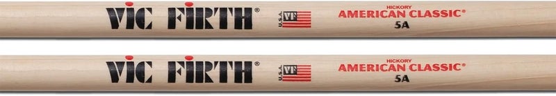 فيك فيرث حزمة 4 مقابل 3 من أعواد الطبل Vic Firth American Classic - 5A - طرف خشبي - Image 2