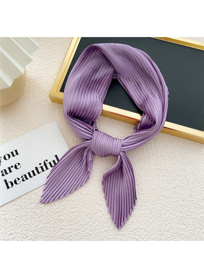 آي إس آي وشاح نسائي، وشاح نسائي، وشاح رأس مطوي معيّن الرأس يلتف أوشحة منديل باندانا - Image 2