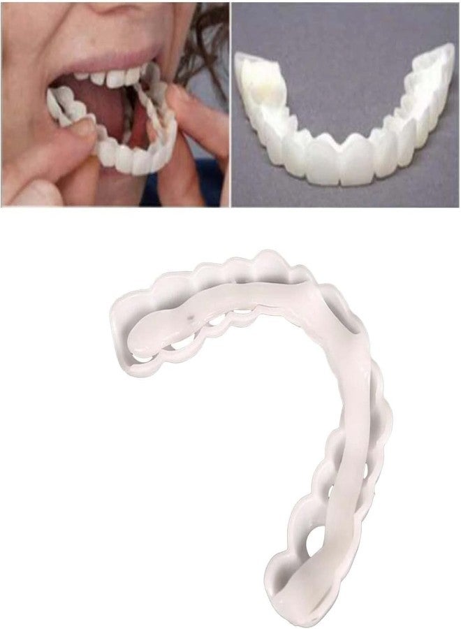 2 Pairs, Temporarily Adjustable, Top and Bottom for Men and Women(Bright White) - Image 2