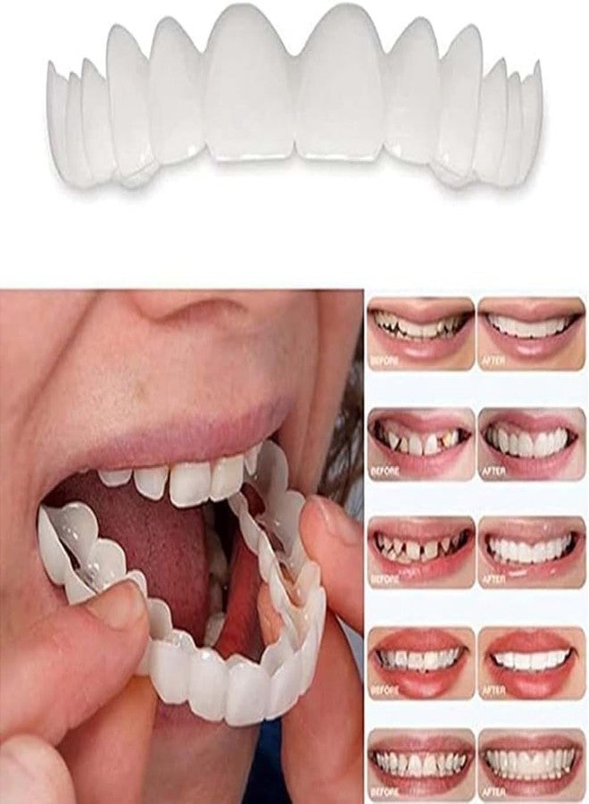 2 Pairs, Temporarily Adjustable, Top and Bottom for Men and Women(Bright White) - Image 5