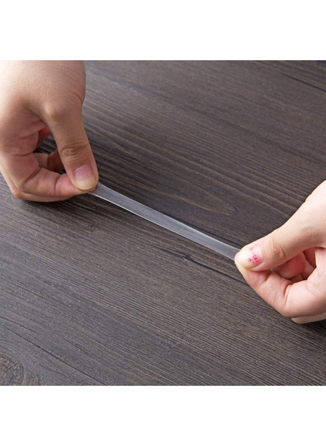 Teensery 210 Count Transparent Double-Sided Tape Stickers Round Acrylic No Traces Adhesive Sticker Creative Super Sticky Waterproof Small Stickers 2 Cm/0.8 Inch  - Image 3