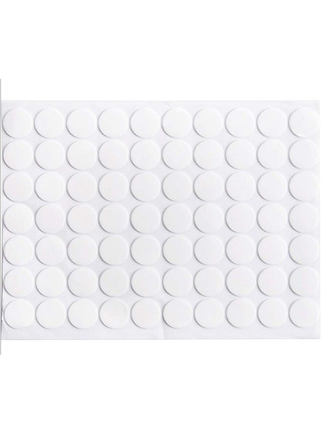 Teensery 210 Count Transparent Double-Sided Tape Stickers Round Acrylic No Traces Adhesive Sticker Creative Super Sticky Waterproof Small Stickers 2 Cm/0.8 Inch  - Image 2