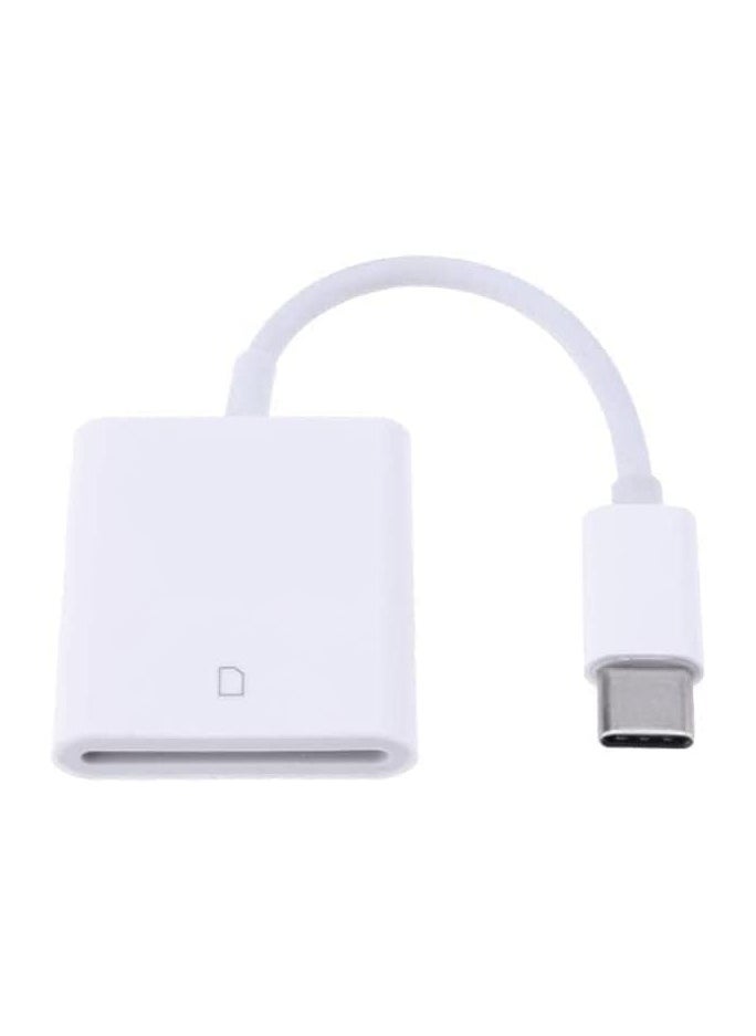 Generic - Card Reader USB C Memory Card Reader Mobile Phone SD to Type C OTG Adapter USB Card Reader - Image 1