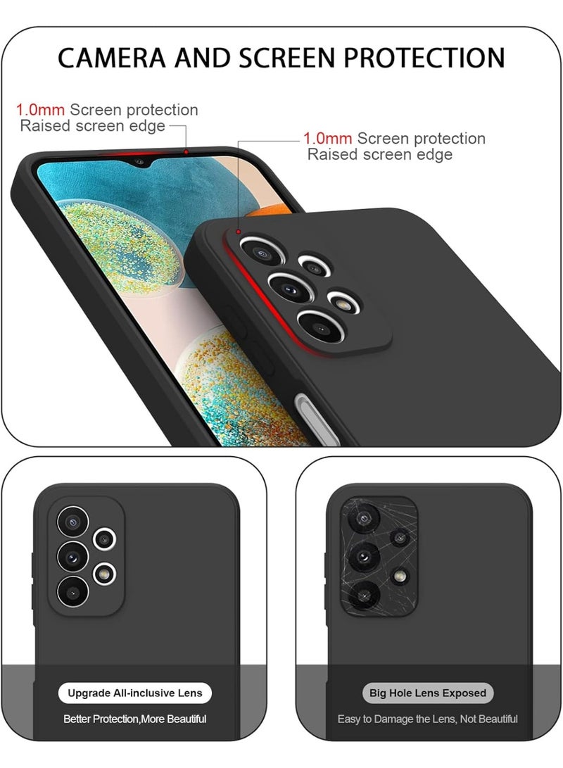 Houmt Samsung Galaxy A33 5G Case Cover Stylish Slim Liquid Silicone Full-Body Protective Cover for Samsung Galaxy A33 5G - Image 4