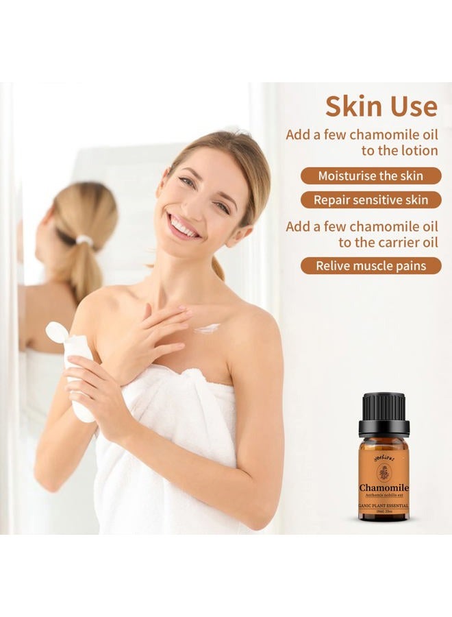 Yethious Organic Chamomile Essential Oil 100% Pure Aromatherapy Oils for Diffuser, Skin, Hair and Face, 10 Milliliters - Image 5