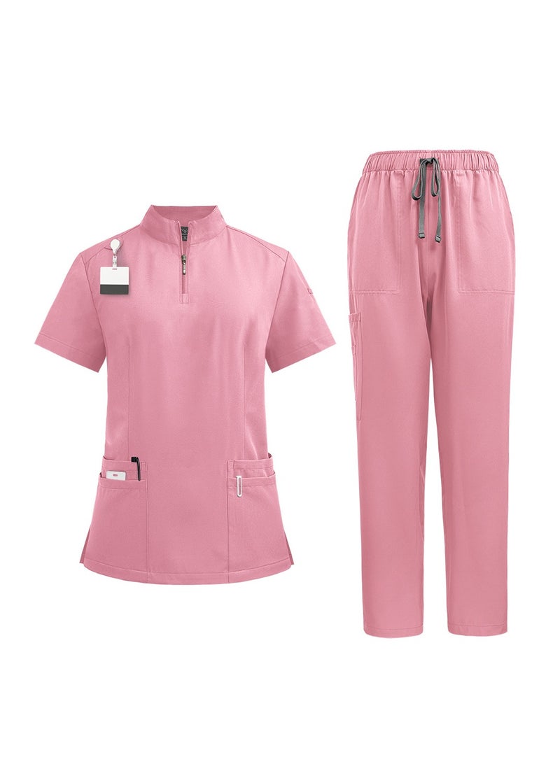 Gasin Medical Uniform，doctor and nurse work uniform, surgical gown, operating room solid color suit  - Image 1
