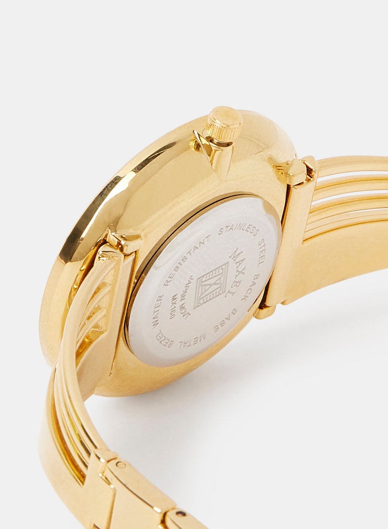 Maxel Ladies Trend Analog Wrist Watch MX378 - 28mm - Image 4