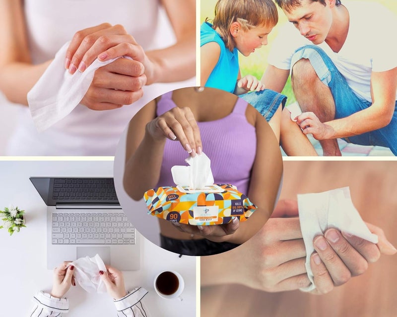 Alta + Antibacterial Hand Wipes 90 Wipes (3) Packs - Image 3