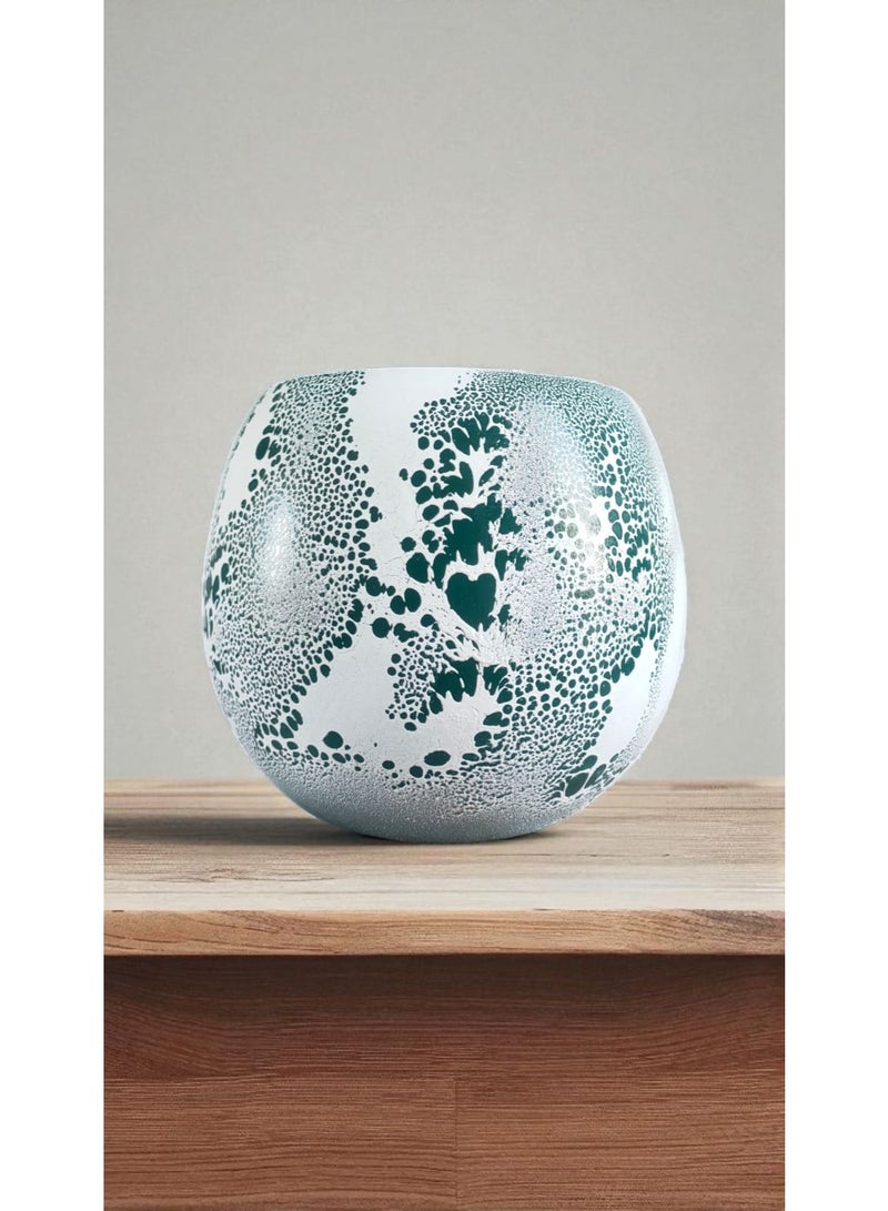 كلور زون بوتري بوت زرع فخار ديكورية المكتب و المنزل بشكل مميز -20 سم - Image 2