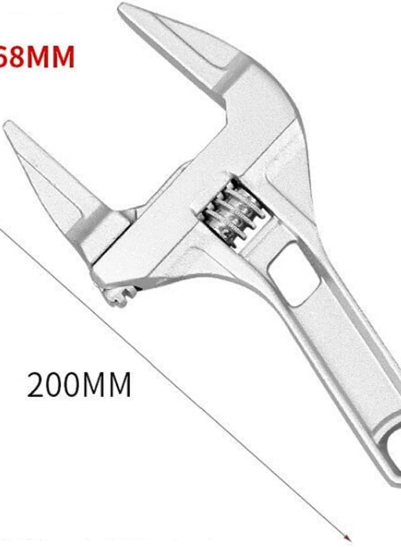 GGOOT Hardware Tools Home Improvement, Open-end Spanners 16-68mm Universal Repair Set Bathroom Hand Tools Large Opening Pipe Wrench Nut Key Adjustable Spanner Wrenches  - Image 2