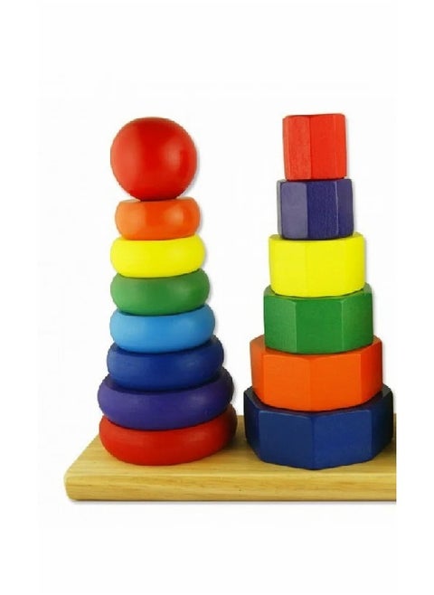 Sorting Towers for Kids – Sensory & Cognitive Skills Development