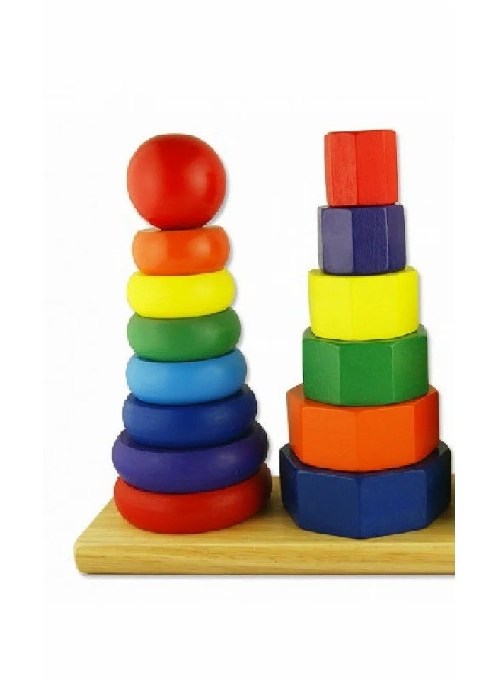 Sorting Towers for Kids – Sensory & Cognitive Skills Development
