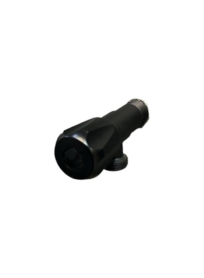 Chinese Angle Valve 1/2 B - Supor-Dh, Black Matt