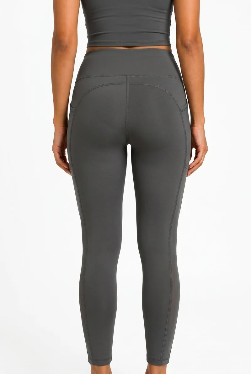 Moveletix Women's Training Leggings Dark Grey Luxe Soft