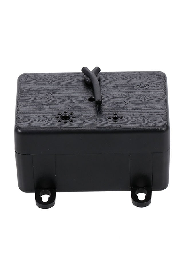 NIBEMINENT Outdoor Bark Controller Black 17.70 x 3.20 13.40centimeter - Image 1