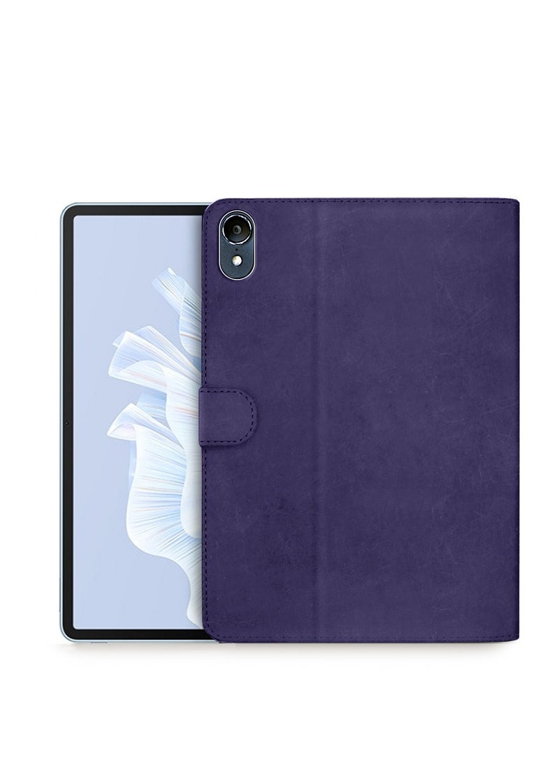 Wtech Honor Pad V9 11.5 Inch 2024 / Huawei MatePad 11.5 S 2024 / Huawei MatePad Air 4G 11.5 Inch 2023 / Huawei MatePad 11.5 Inch 2023 PU Leather Flip Case Cover - Purple - Image 1