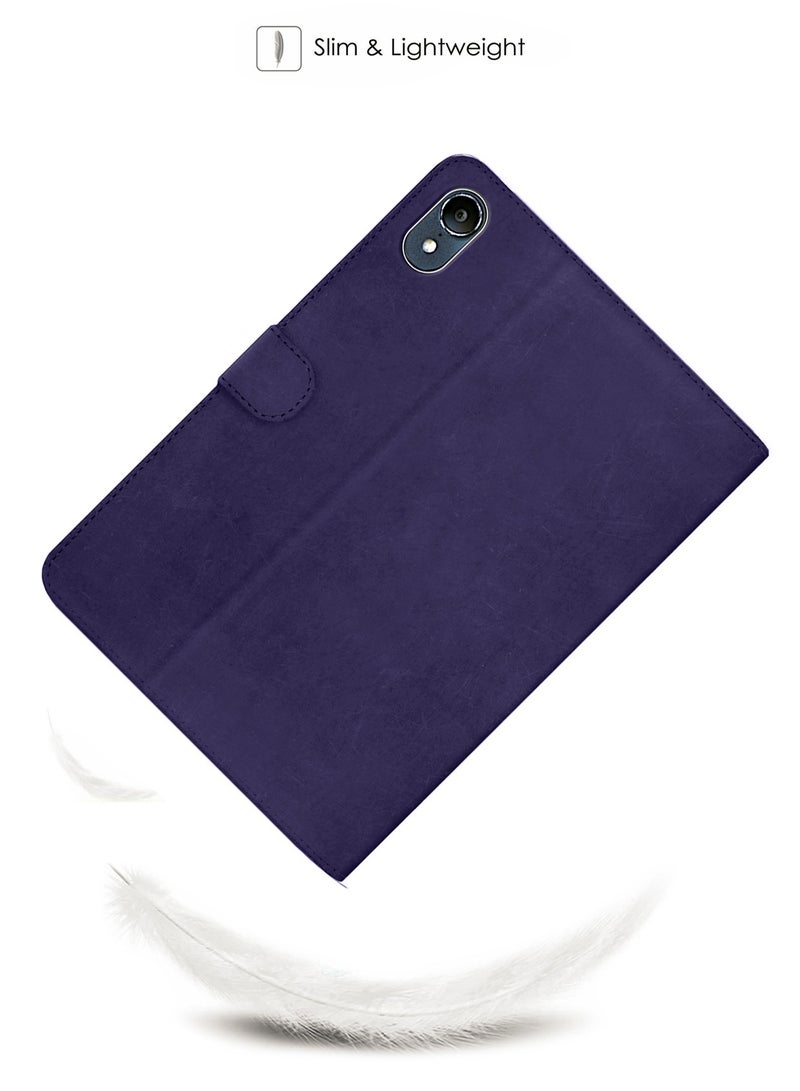 Wtech Honor Pad V9 11.5 Inch 2024 / Huawei MatePad 11.5 S 2024 / Huawei MatePad Air 4G 11.5 Inch 2023 / Huawei MatePad 11.5 Inch 2023 PU Leather Flip Case Cover - Purple - Image 2