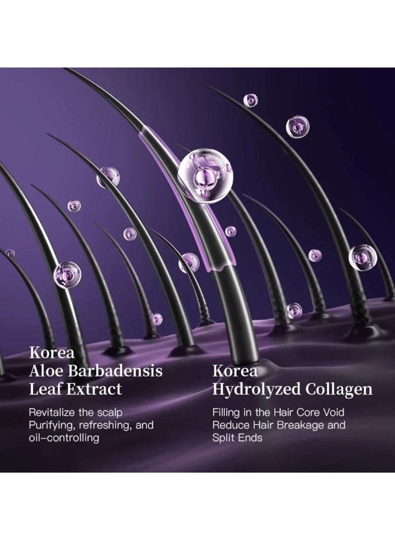 Kormesic 1000ml Botox Keratin Nourishing Repairing Shampoo Highly Effective Botulinum Keratin Repair Deeply Nourishes Smooth and Shiny Hair - Image 5