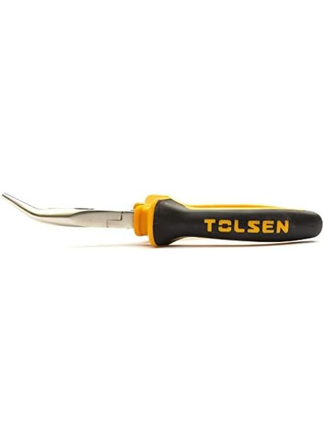 TOLSEN Industrial 6" 160Mm Bent Snip Needle Nose Pliers Wire Cutter - Image 4
