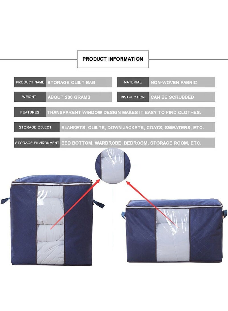 Deo King Non-woven Foldable Clothes & Quilt Storage Bag  - Image 5