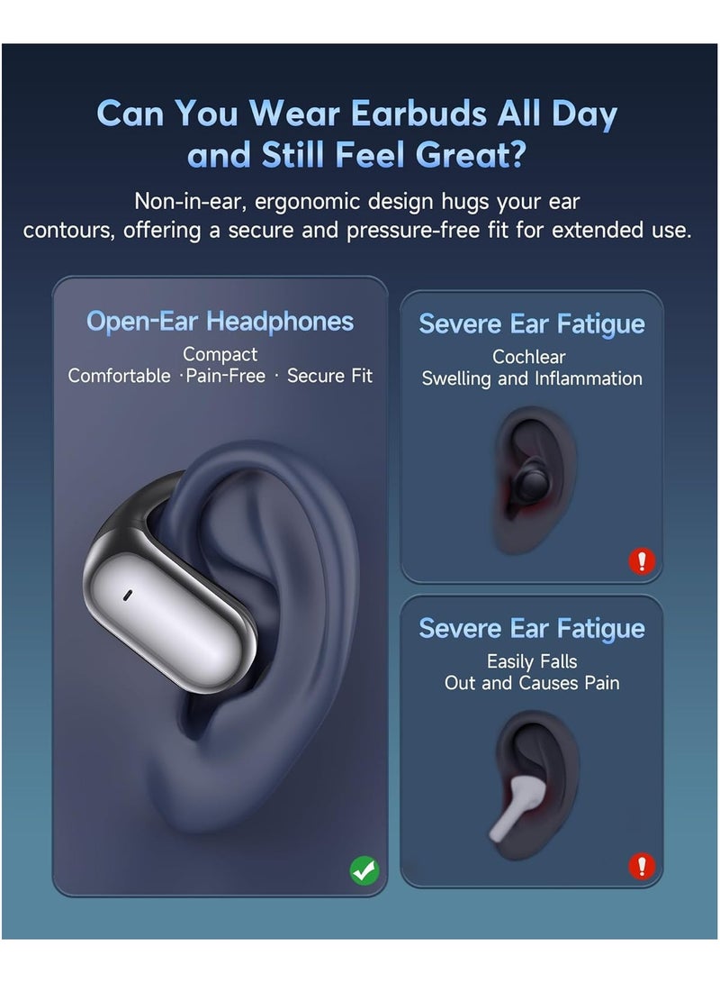 Real Time AI Language Translator Earbuds, 3 in 1 Wireless Earbuds with 144 Languages & Accents, Bluetooth 5.4，APP Enabled Translator Device for Travel, Business, iOS & Android (Black)  - Image 5