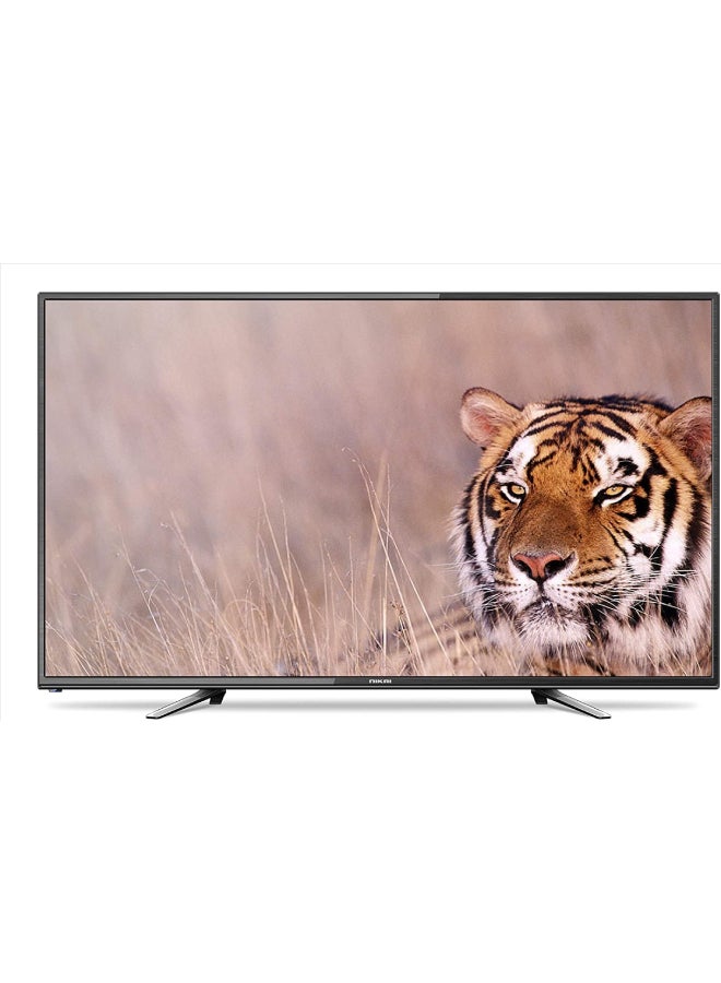 32 Inch LED TV, Slim LED TV with Remote Control | HDMI & USB Ports, AV Mode, Head Phone Jack, PC Audio In, VGA | Energy Saving Technology, Dynamic Sound | 60Hz | Model Year 2018 | 2 Year Warranty | NTV3272LED6/NTV3272LED9 NTV3272LED/NTV3272LED4/NTV3272LED7 Black