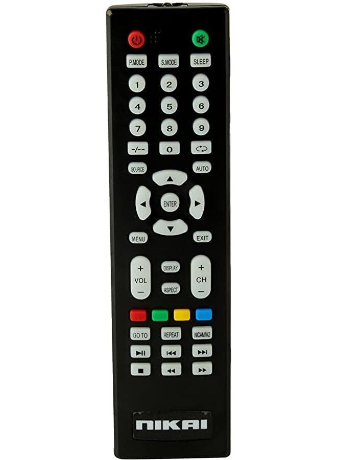 NIKAI 32 Inch LED TV, Slim LED TV with Remote Control | HDMI & USB Ports, AV Mode, Head Phone Jack, PC Audio In, VGA | Energy Saving Technology, Dynamic Sound | 60Hz | Model Year 2018 | 2 Year Warranty | NTV3272LED6/NTV3272LED9 NTV3272LED/NTV3272LED4/NTV3272LED7 Black - Image 5