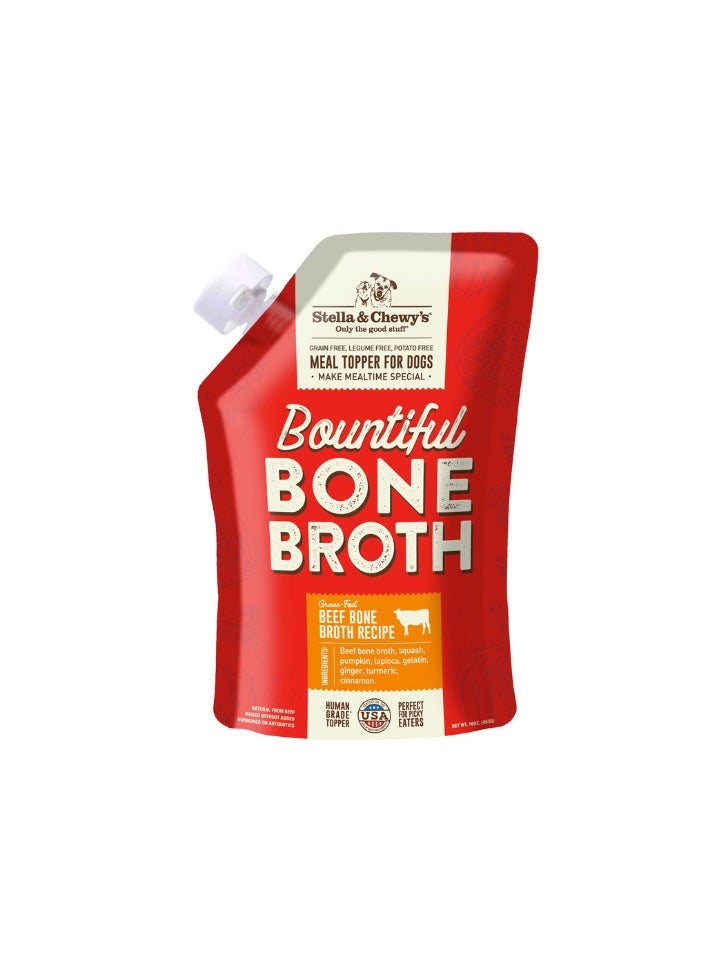 Stella & Chewys Stella & Chewys Bone Broth Grass Fed Beef Recipe – 16 oz  - Image 1