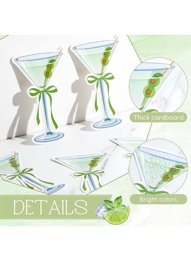 كوانتوم 4 زخرفة حزب PCS لافتة مارتيني كوكتيل كؤوس الموضوع لافتات عيد الميلاد زخرفة حفلة عيد ميلاد المرأة ديكور عيد الميلاد العزوبية - Image 3
