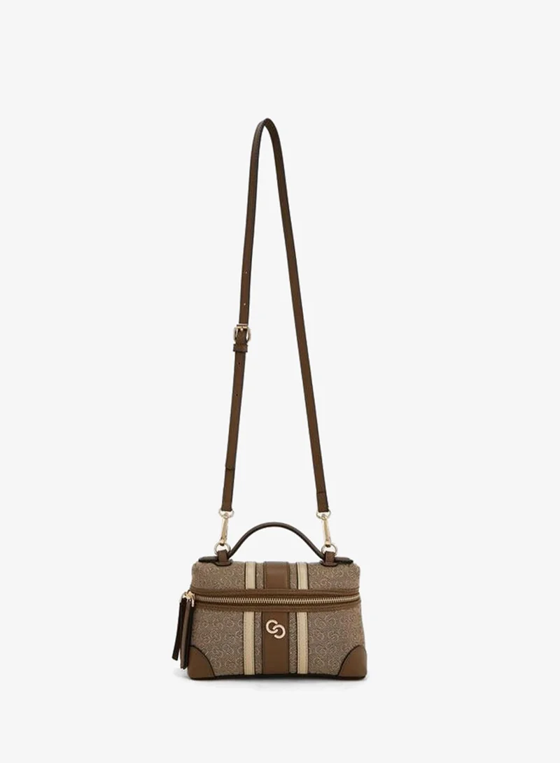 Celeste MULTICOLOUR Monogram Crossbody Bag With Detachable Strap for Women | Best Price UAE