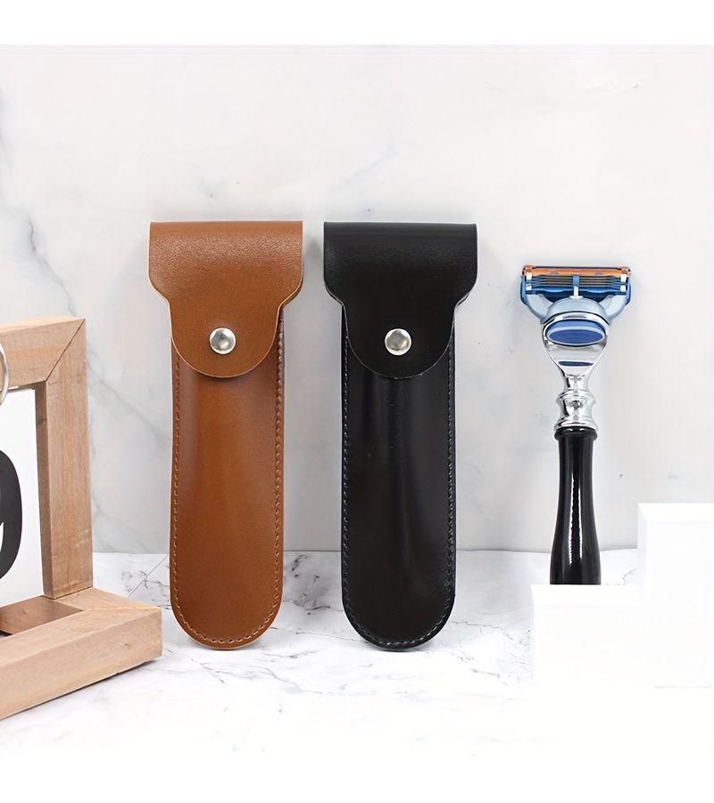Black Portable Razor Protective Travel Storage Case - Image 1